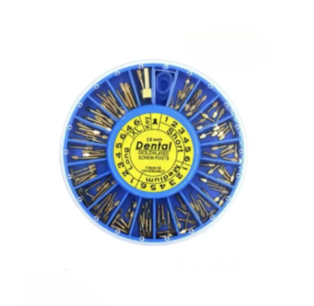 Screw Gold Post KIT 120 pcs