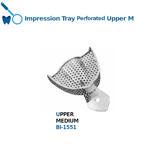 Best Impression Tray Perforated