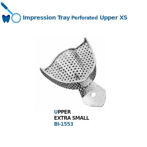 Best Impression Tray Perforated