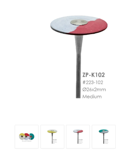 Zirconia Polisher KniFe 026 x 2 mm