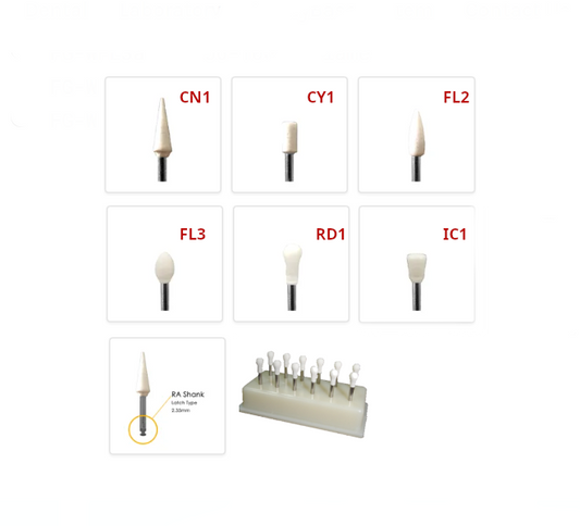 White Stones RA Kit Box 12 PCs
