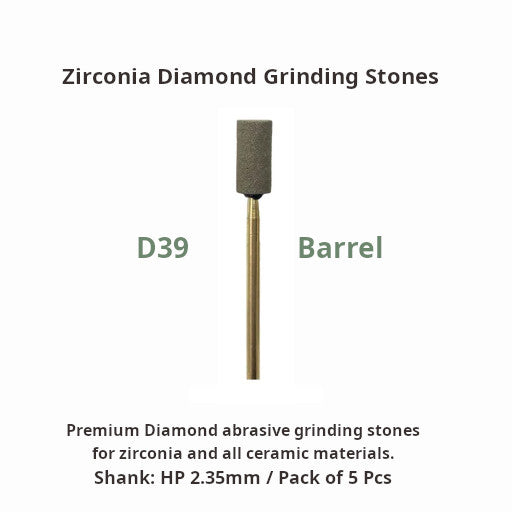 Zirconia Diamond Grinding Stones KIt or 5/PK