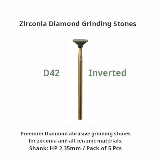 Zirconia Diamond Grinding Stones KIt or 5/PK
