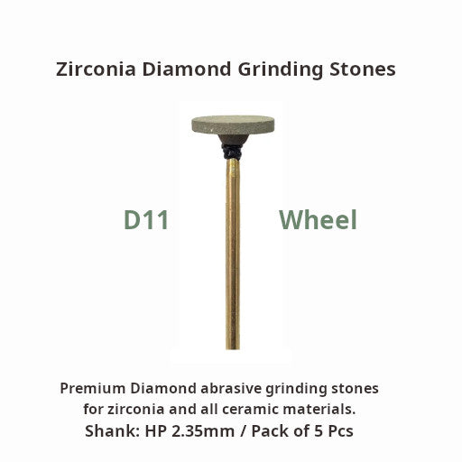 Zirconia Diamond Grinding Stones KIt or 5/PK