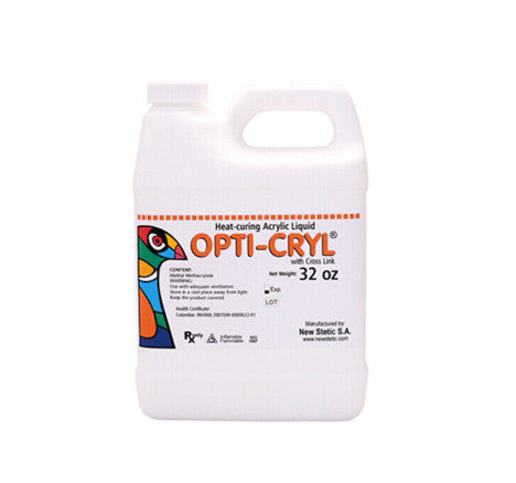 Opti-Cryl Heat-cure Acrylic Liquid ( COCINAR) 32 OZ