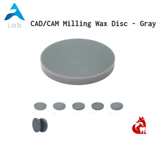 CAD CAM Milling WAX Gray