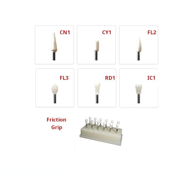 White Stones FG Kit Box 12 PCs