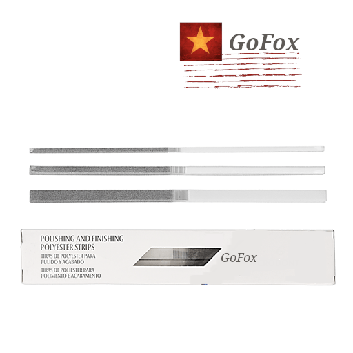 Strips Stainless Steel Abrasive 4.0mm Single Sided MEDIUM 12/Pk