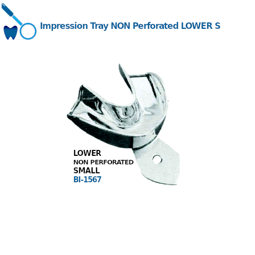 Best Impression Tray NON Perforated