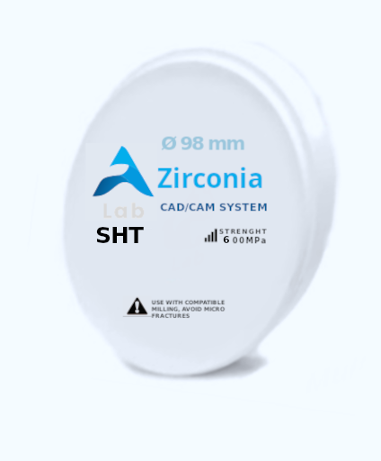 Zirconia SHT Super High Translucency Ø 098mm
